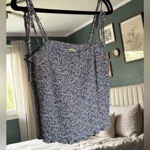 XL Shirred Abercrombie Top